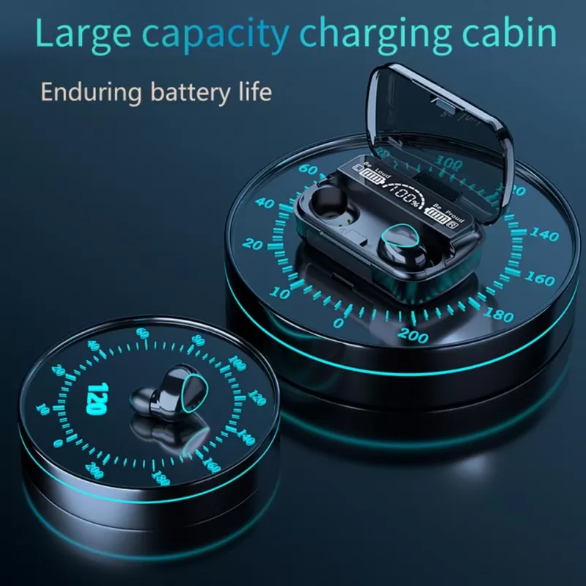 M10 Earbuds With Power Bank