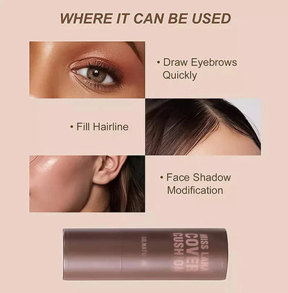 Imported™ 2 in 1 Perfect Hairline & Eyebrow Shaping Stamp [Buy 1 Get 1 Free] 😍