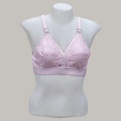 Pack of 4 Cross Design Women Ladies Girls Cotton Blouse Bra 🎁