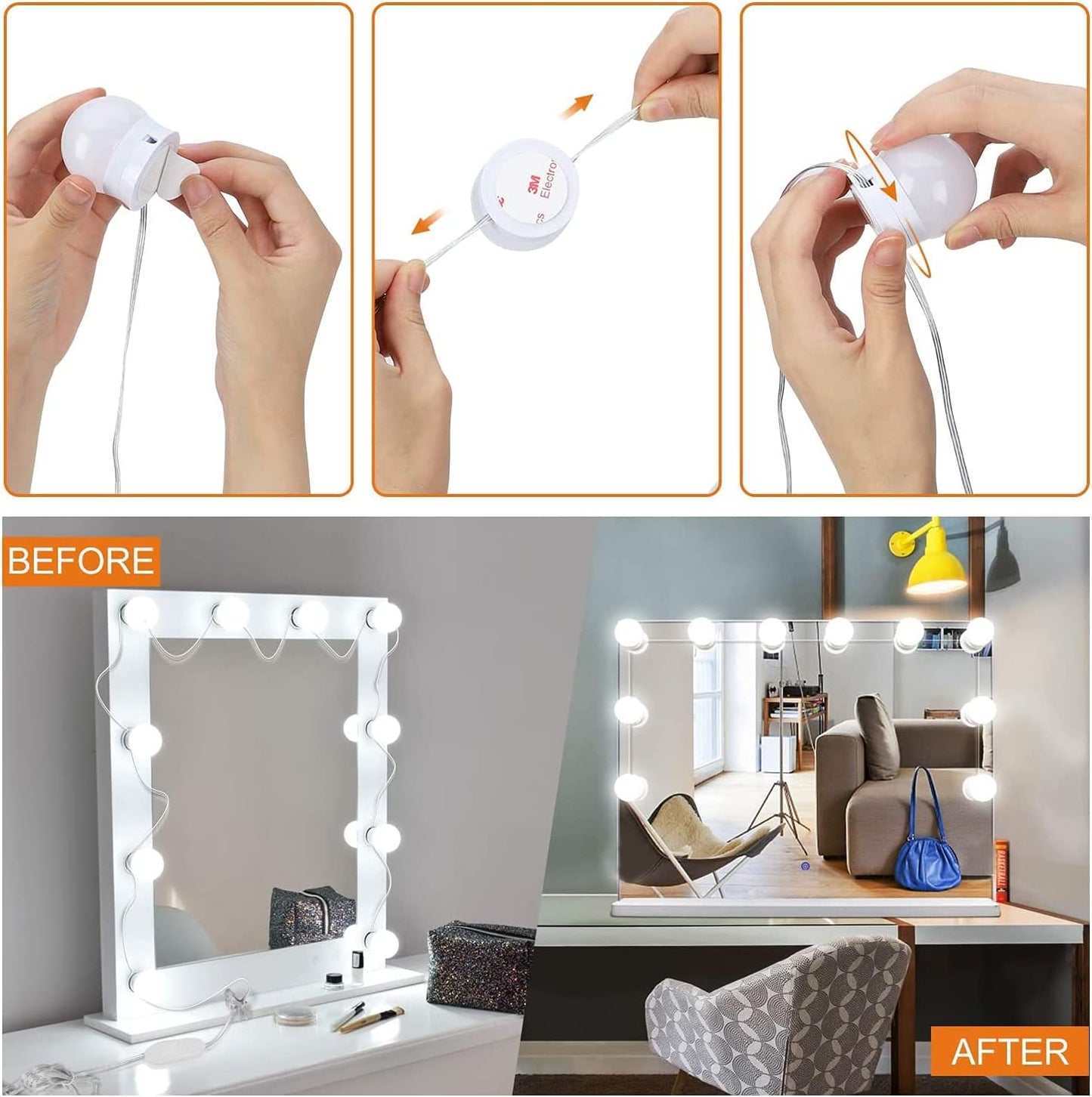Imported™ Led Vanity Lights Strip