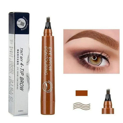 Imported™ 2 in 1 - 4 Points Eyebrow & Hairline Pencil [Buy 1 Get 1 Free] 😍
