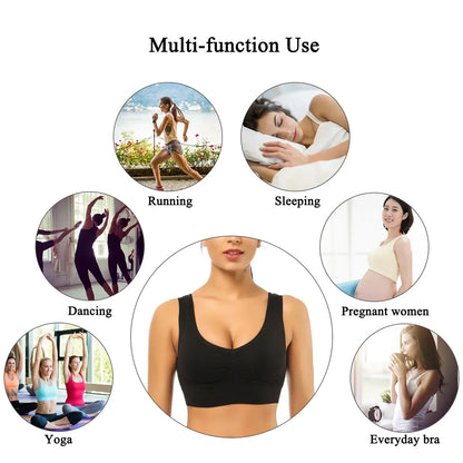 Imported™ Wireless Comfy Bra For Daily Use - Removable pad [Buy 1 Get 1 Free] 😍