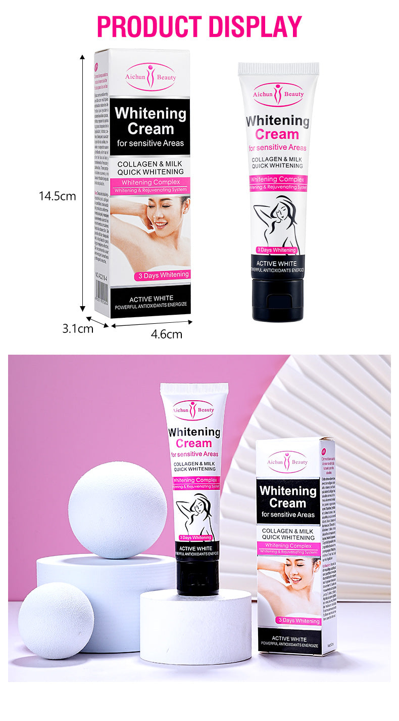 Hot Sale Milk Armpit Whitening Cream Armpit Fast Whitening Cream for Private Part