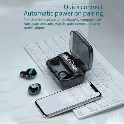M10 Earbuds With Power Bank