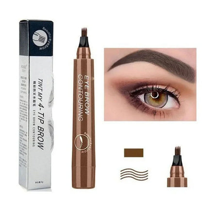 Imported™ 2 in 1 - 4 Points Eyebrow & Hairline Pencil [Buy 1 Get 1 Free] 😍