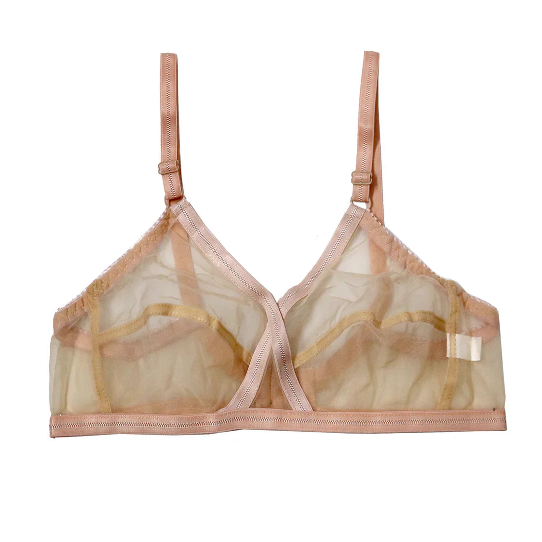 Imported™ Non-Padded Wire Free Transparent Net Bra [Buy 1 Get 1 Free] 😍