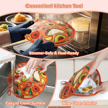 Imported™ Roti Heat Insulated Cloth Pouch [Buy 1 Get 1 Free] 😍