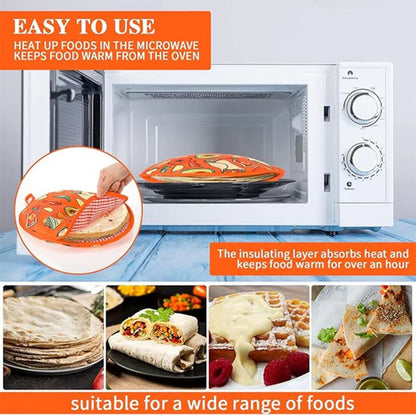 Imported™ Roti Heat Insulated Cloth Pouch [Buy 1 Get 1 Free] 😍