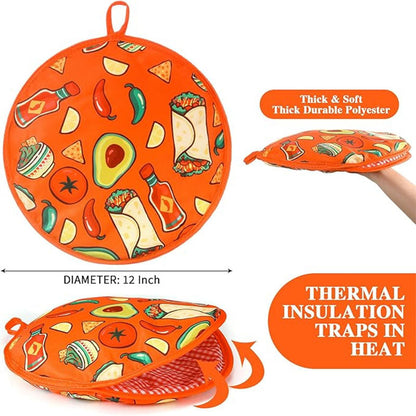 Imported™ Roti Heat Insulated Cloth Pouch [Buy 1 Get 1 Free] 😍