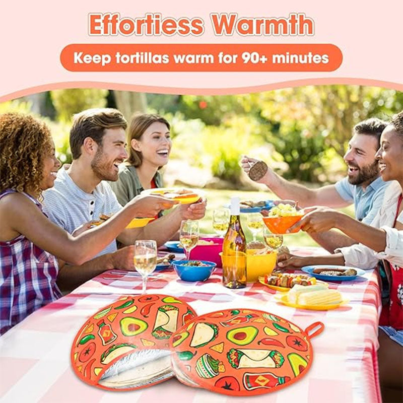 Imported™ Roti Heat Insulated Cloth Pouch [Buy 1 Get 1 Free] 😍